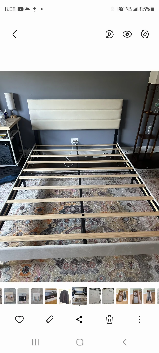 New Queen bed