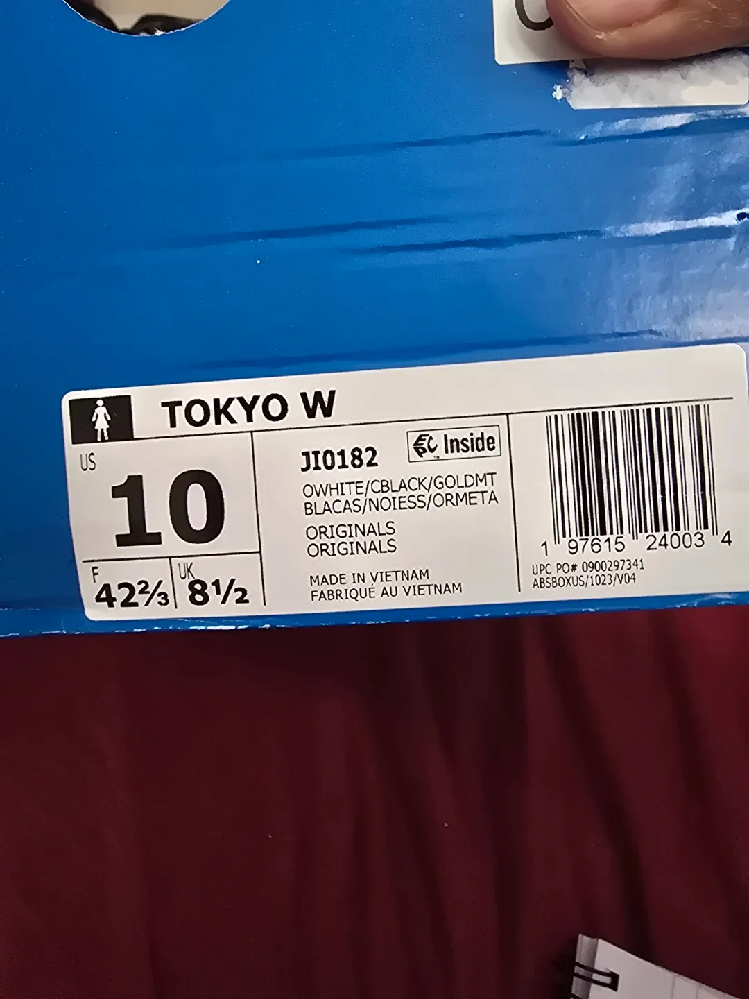 Adidas Tokyo W White Black Women's Shoes Size 10 - photo 4