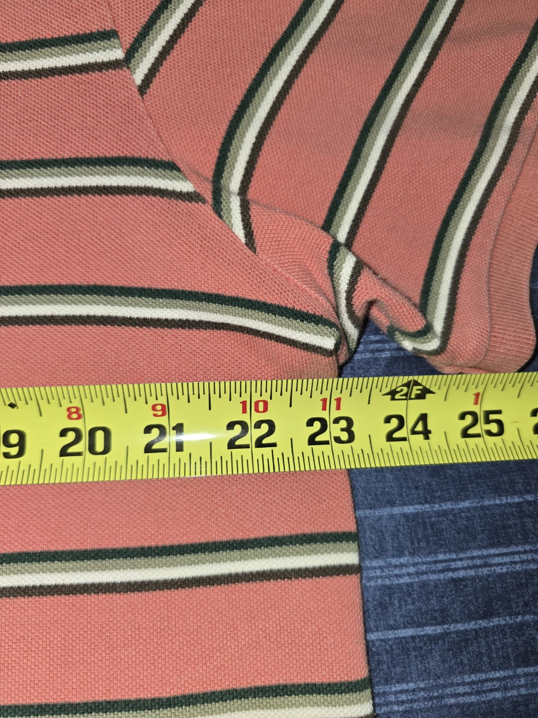 XL/TG - Ralph Lauren Men's Polo Striped Orange ( CLEAN) - photo 4
