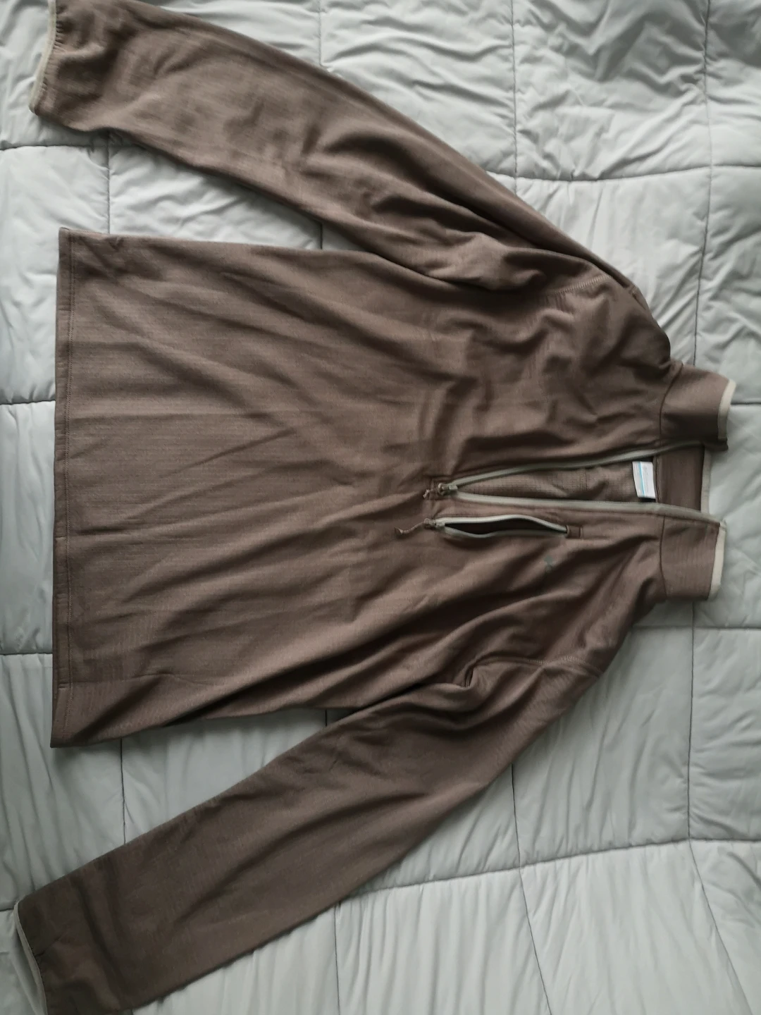 Columbia Sportswear Company Zip-Up Long Sleeve Shirt - Size M