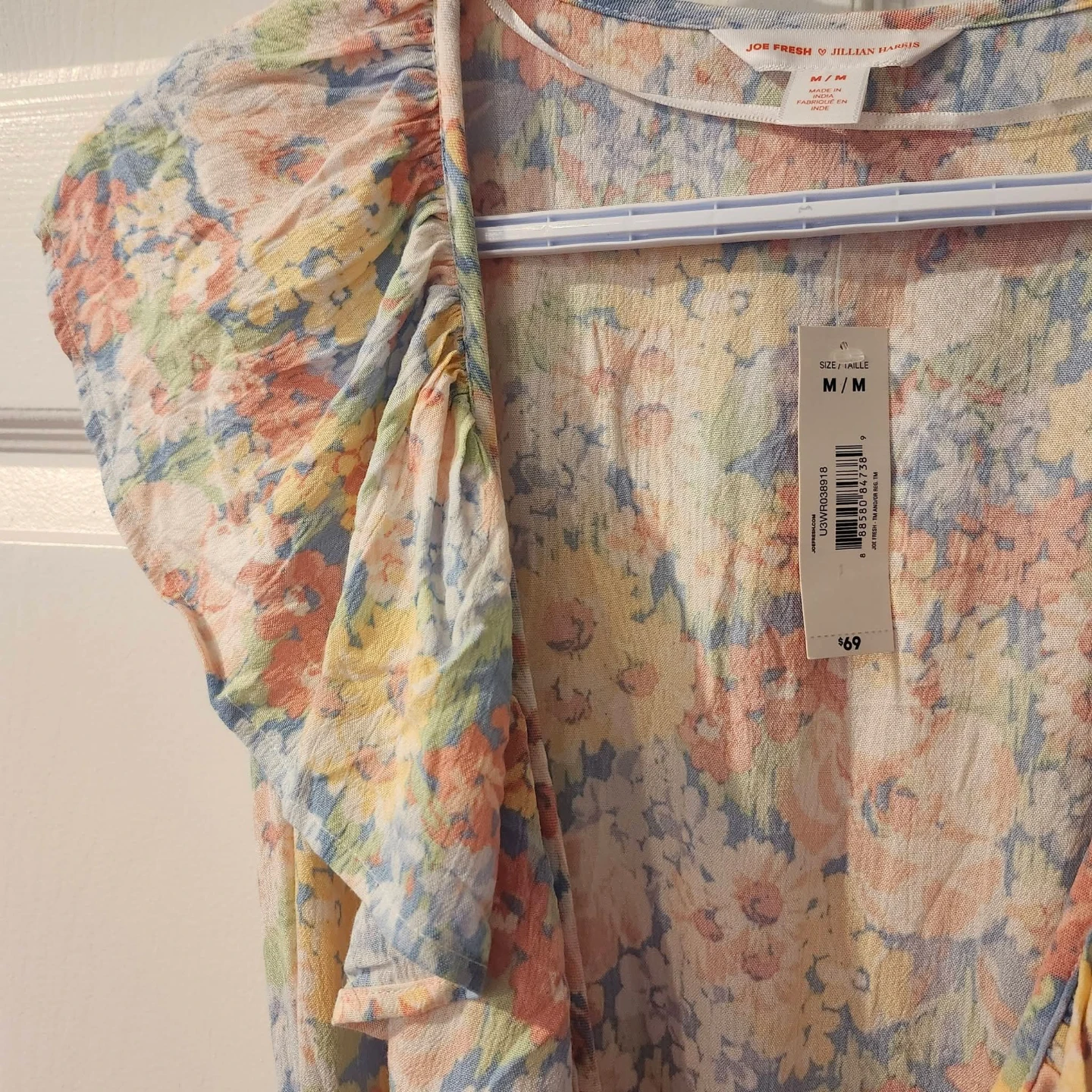 #S,  #M,  #2X,  &  #3X  $25.  NEW FLORAL WRAP DRESS - photo 3