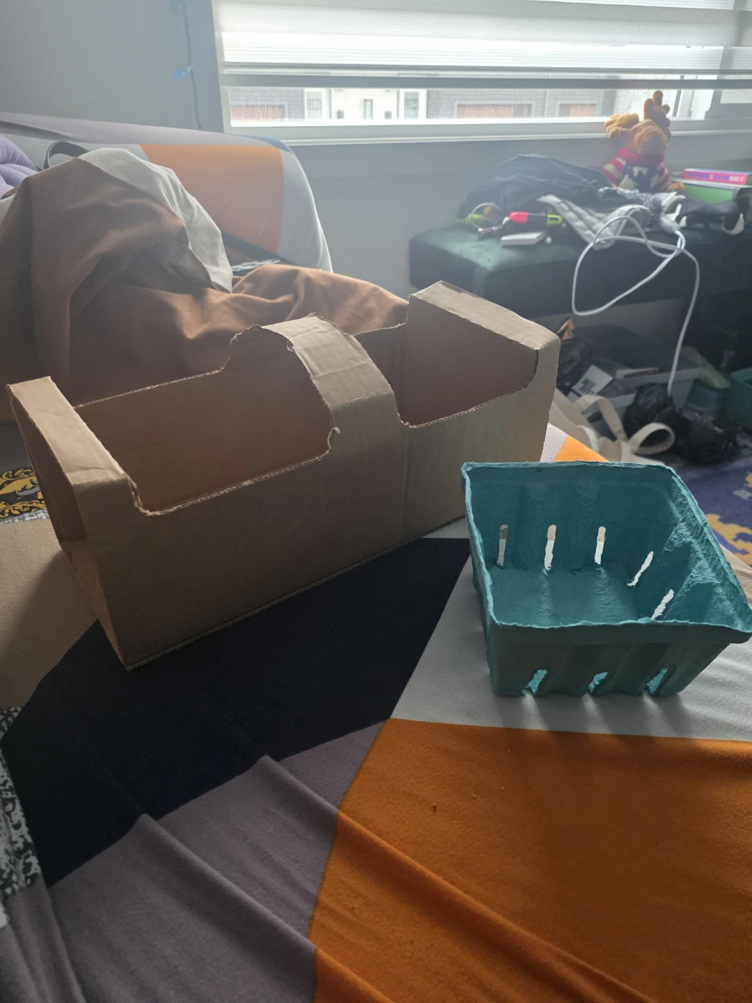 FREE Cardboard Carrier and Berry Basket