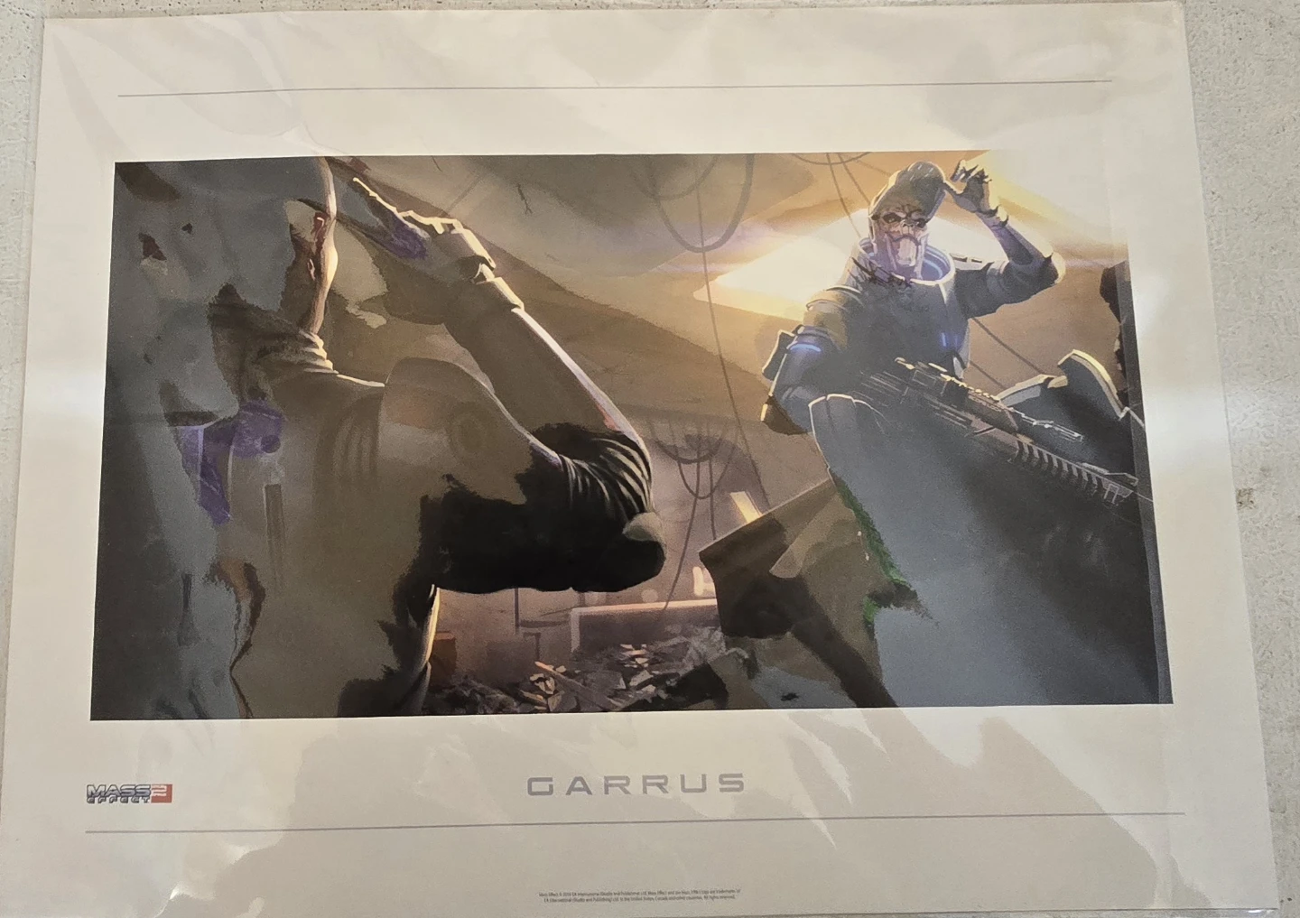 Mass Effect 2 "Garrus" & "Saren" Art Prints