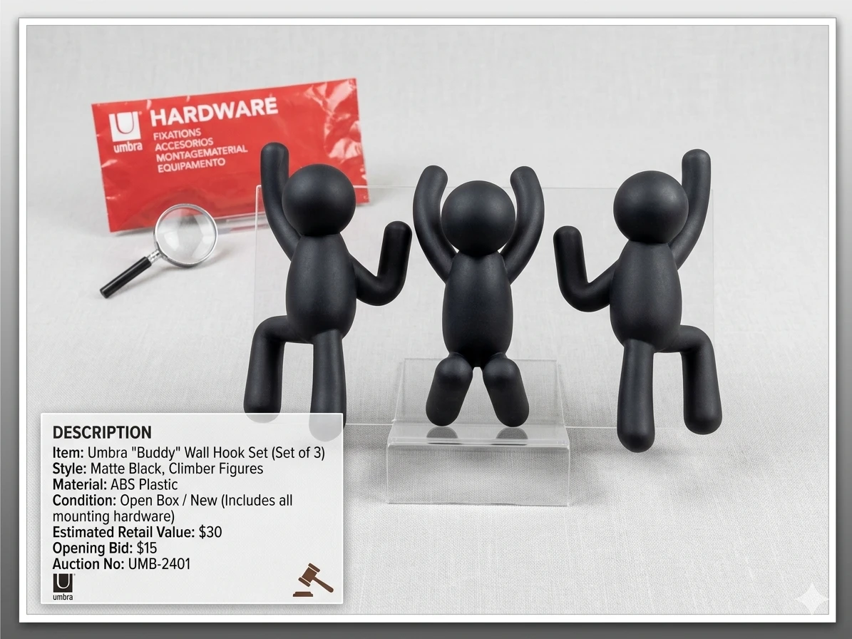 Umbra Buddy Wall Hook Set (Set of 3)