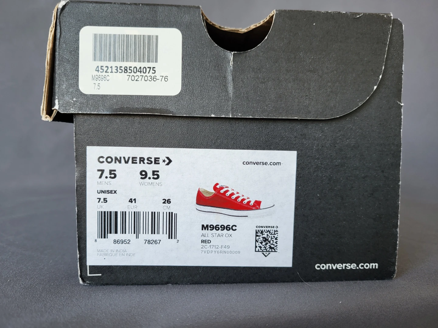 Converse All Star Ox Red Sneakers - photo 2