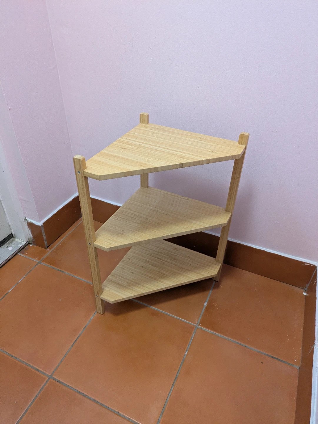 Ikea Ragrund Bamboo Corner Shelf