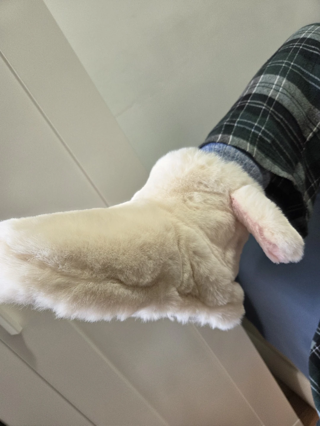 Fuzzy Bunny Slippers - photo 2