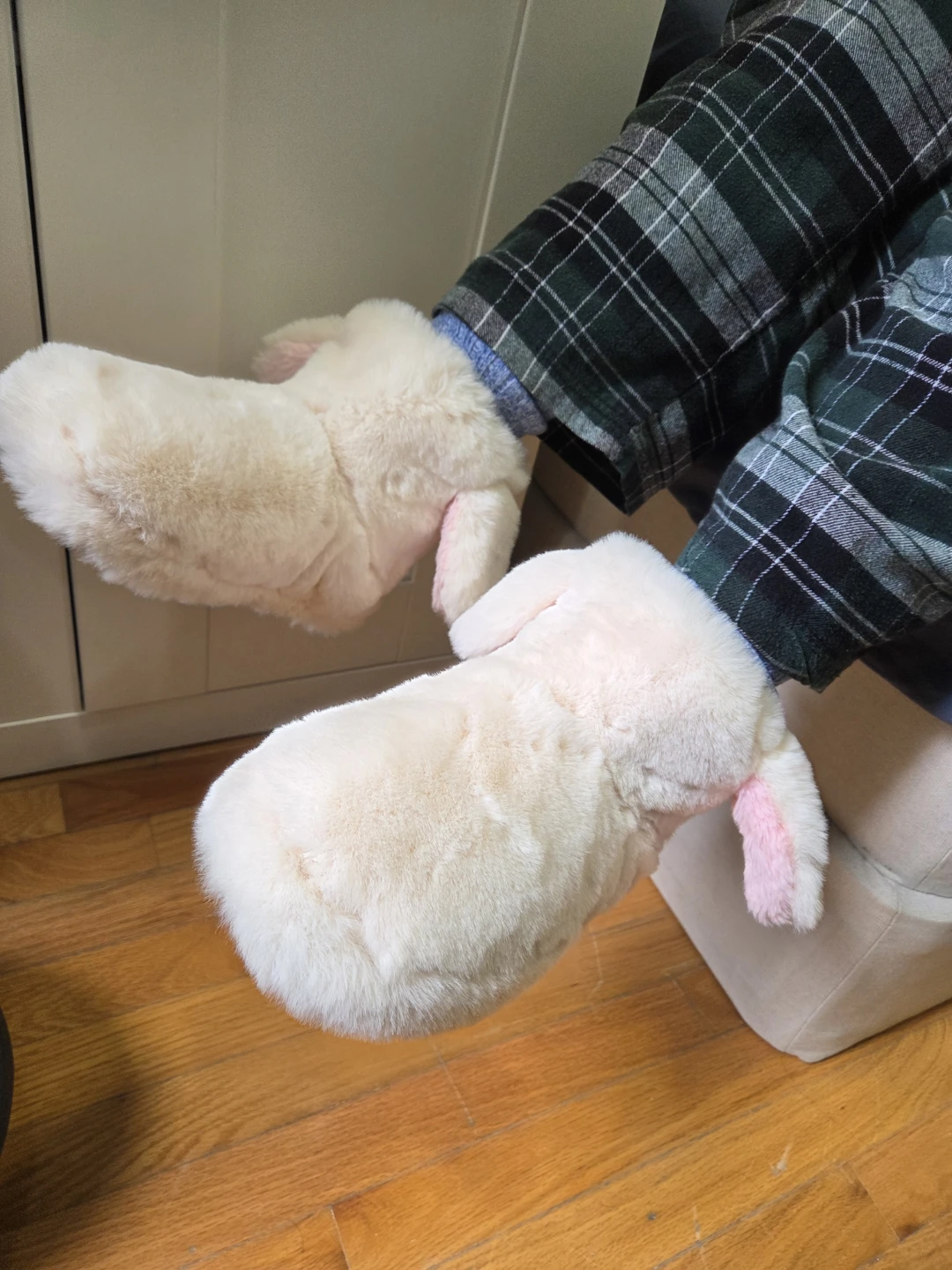 Fuzzy Bunny Slippers - photo 3
