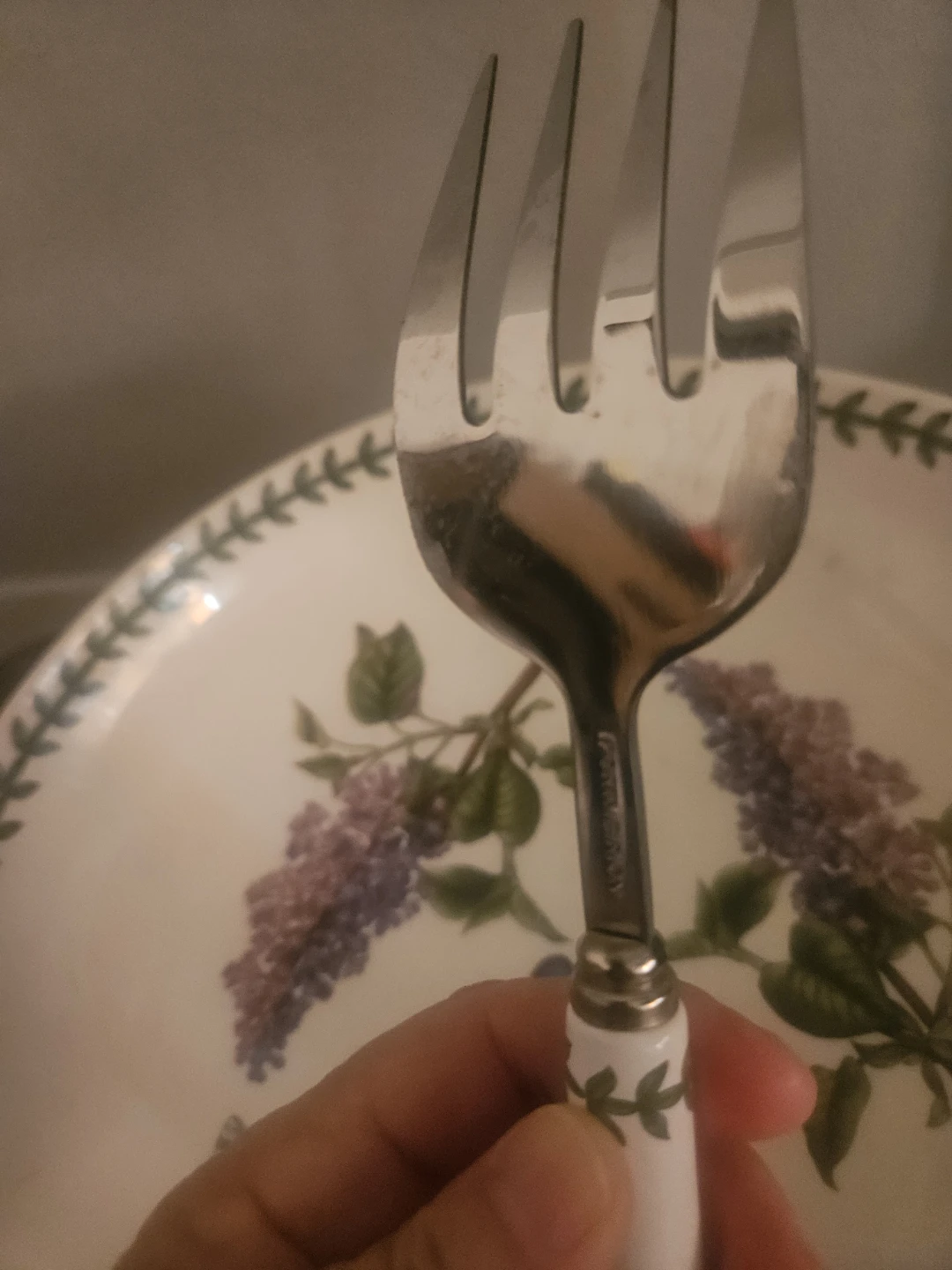 Portmeirion Botanic Garden Large Salat/Pasta Bowl. W/ Fork - photo 4