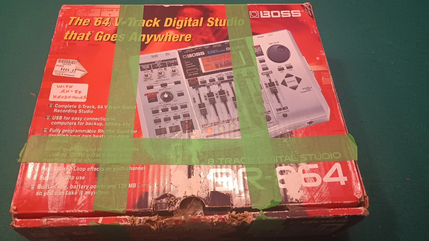 Boss BR-864 8-Track Digital Studio Multi-Track Recorder - photo 4