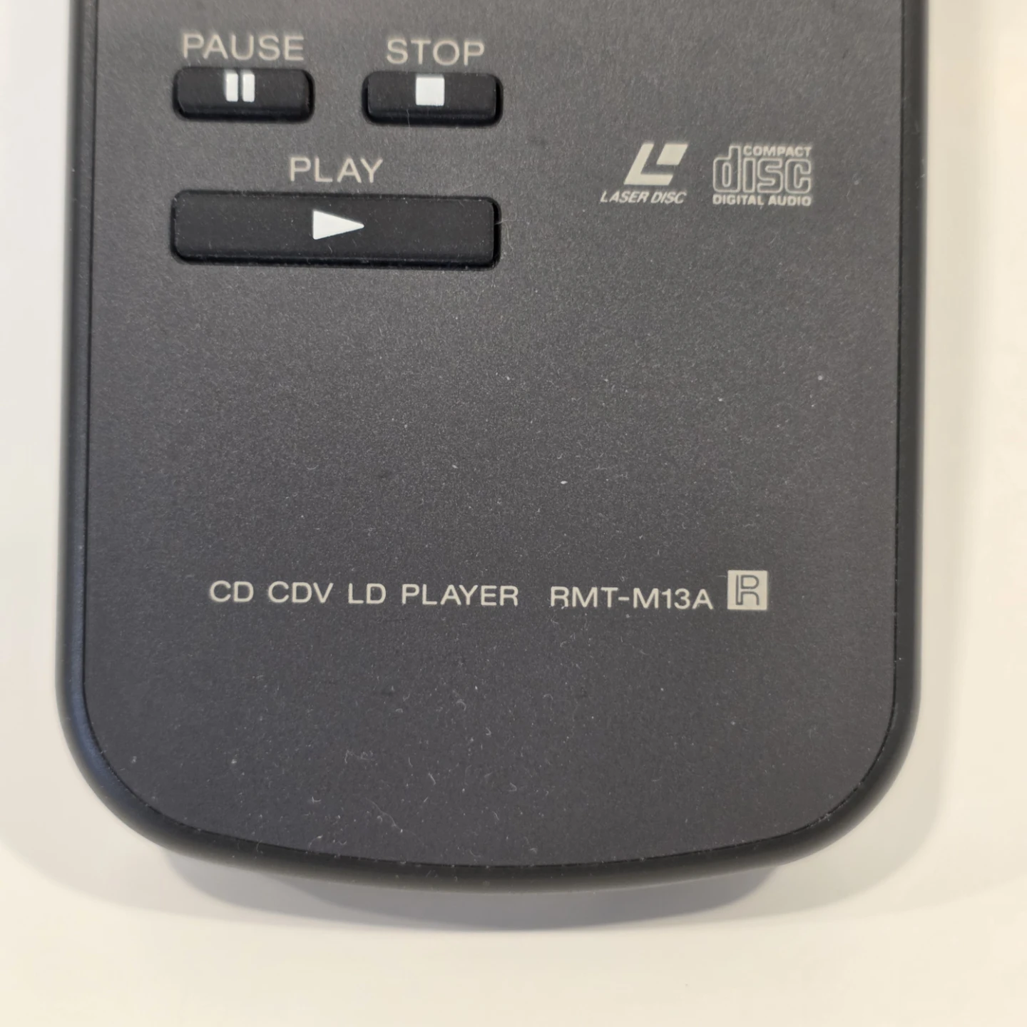 Sony RMT-M13A remote control CD LaserDisc player original Used - photo 2