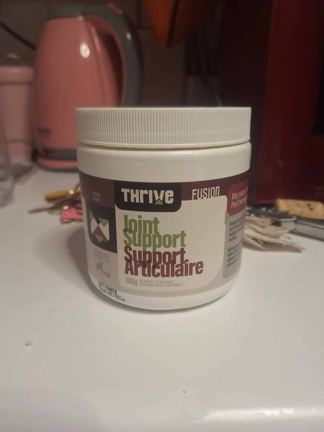 Thrive Fusion Joint Support All-Natural Pet Supplement 300g