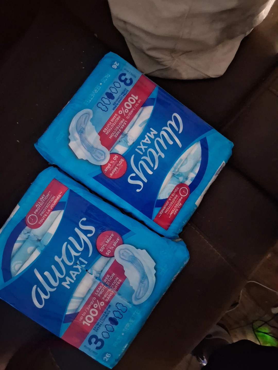 Always Maxi Pads (3 packs, 26 ct each)