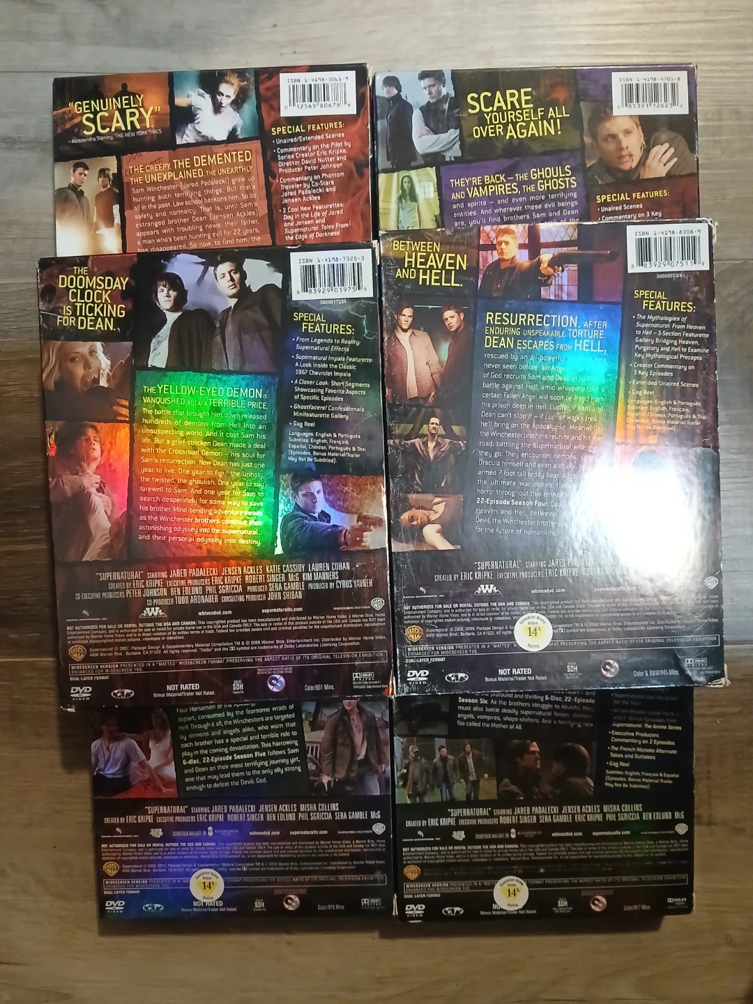 Supernatural Complete Seasons 1-6 DVD - photo 2