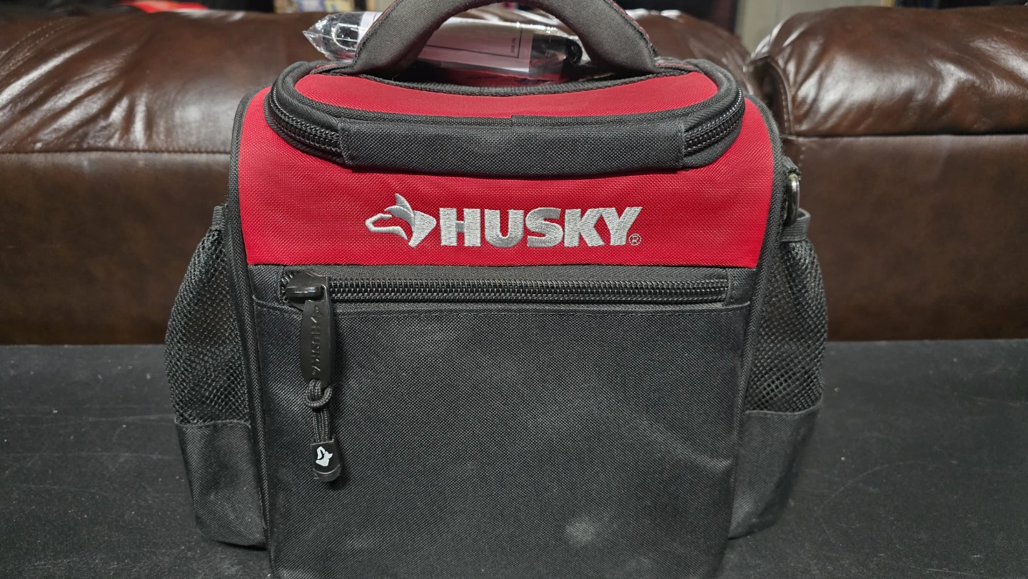 Husky Red & Black Lunch Cooler Bag
