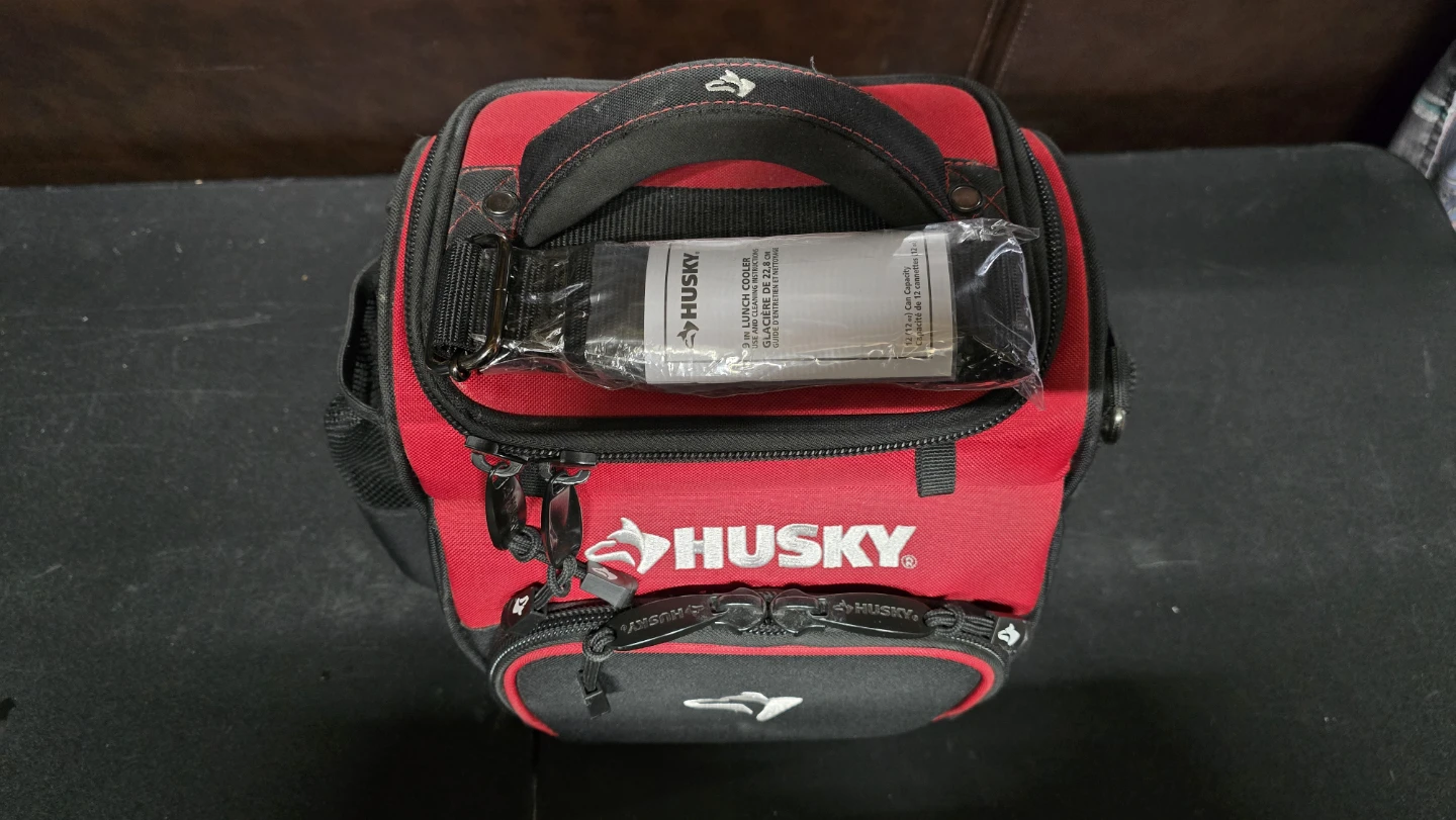 Husky Red & Black Lunch Cooler Bag - photo 3