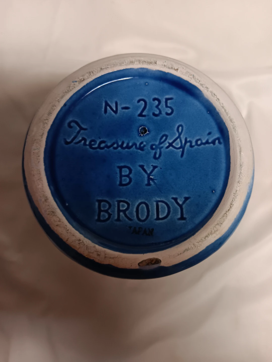 Brody "Treasure of Spain" N-235 Blue Ceramic Vase - photo 2