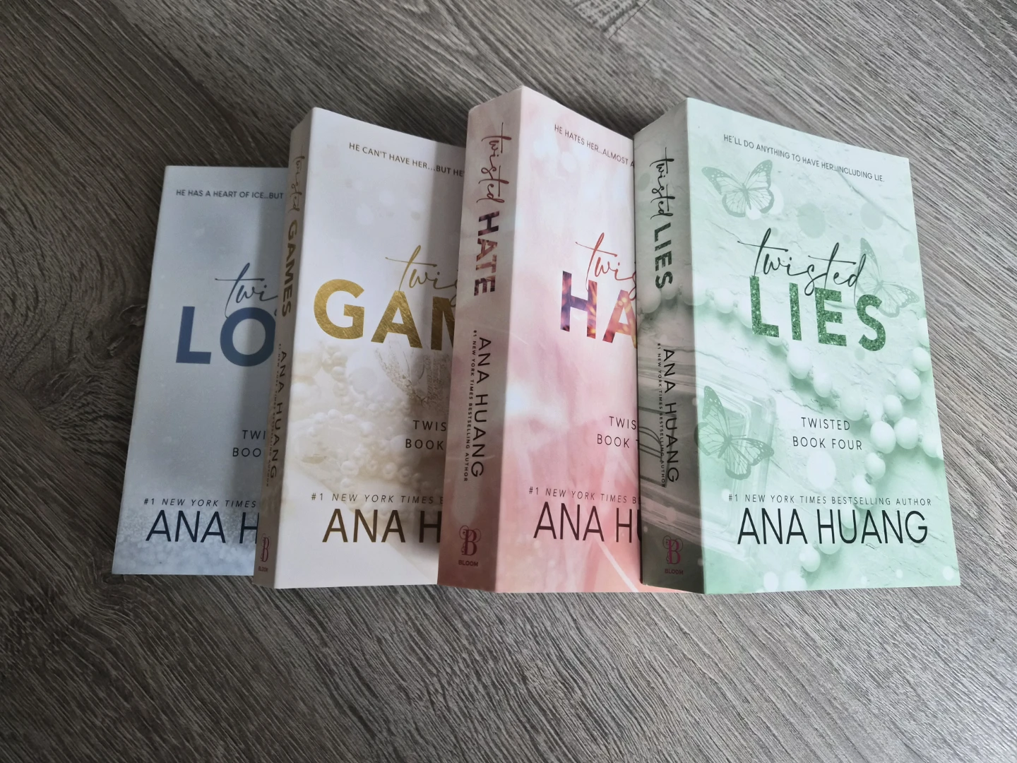 Ana Huang Twisted Series Books 1-4