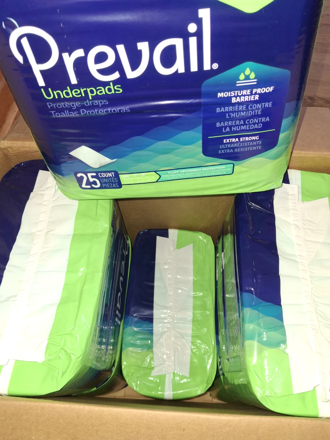 Prevail Underpads - 6 Bags of 25 - photo 2