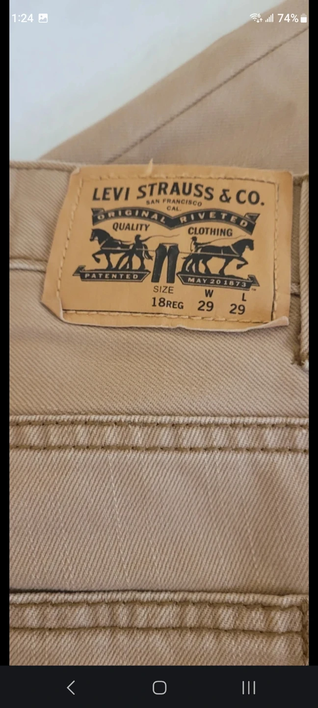 Levi's 511 Slim Fit Jeans Tan Size 29x29 - photo 3