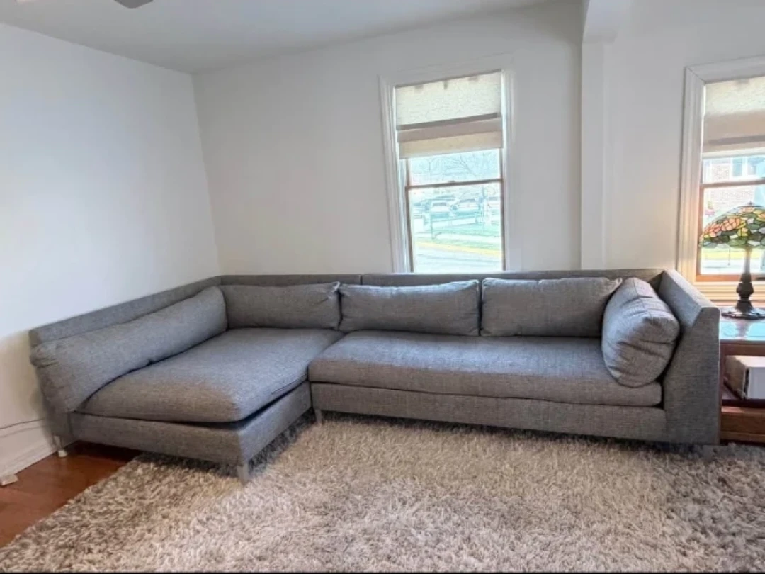 Gray Sectional Sofa - photo 3