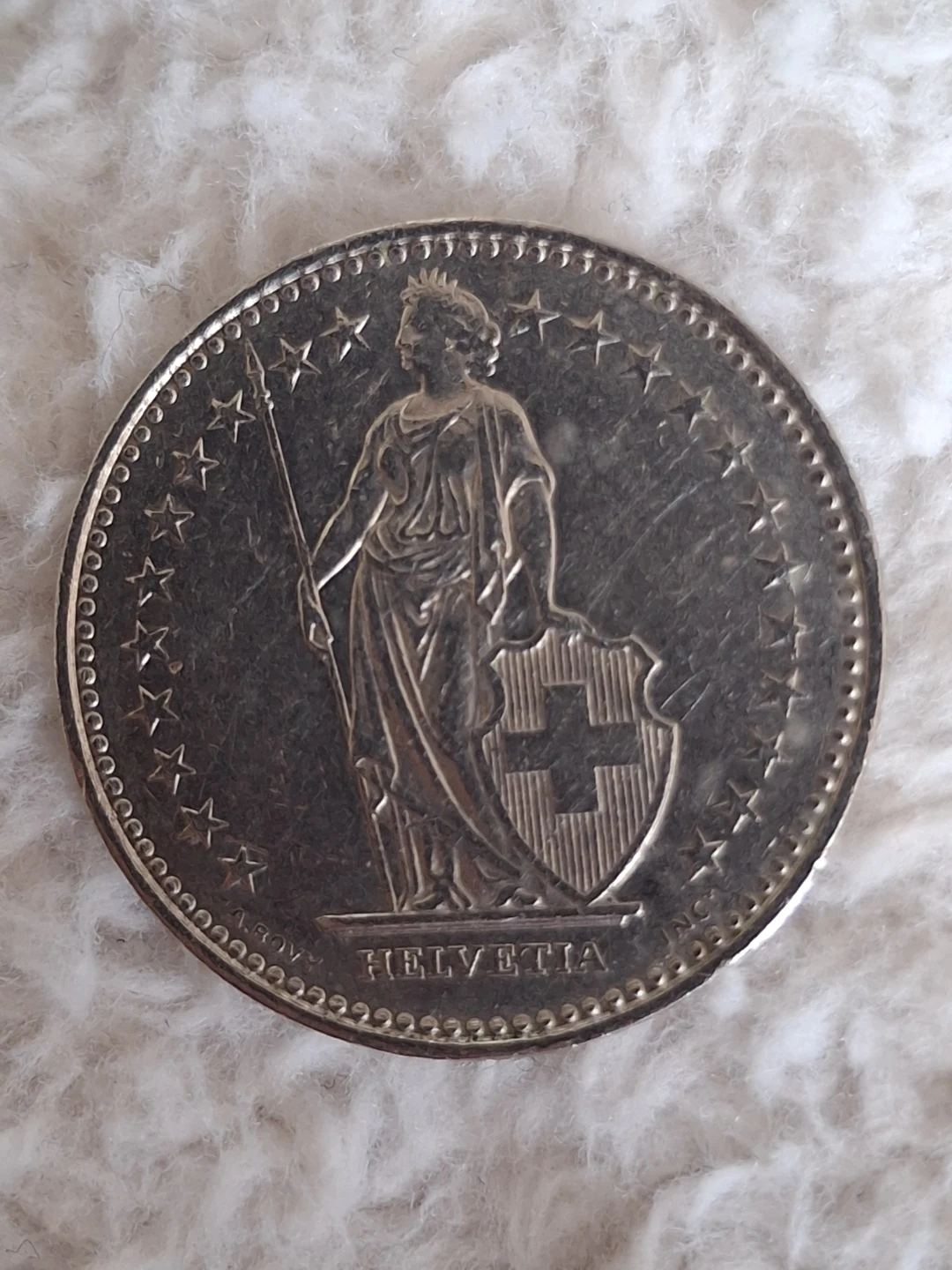 1 Franc Coin - 1938