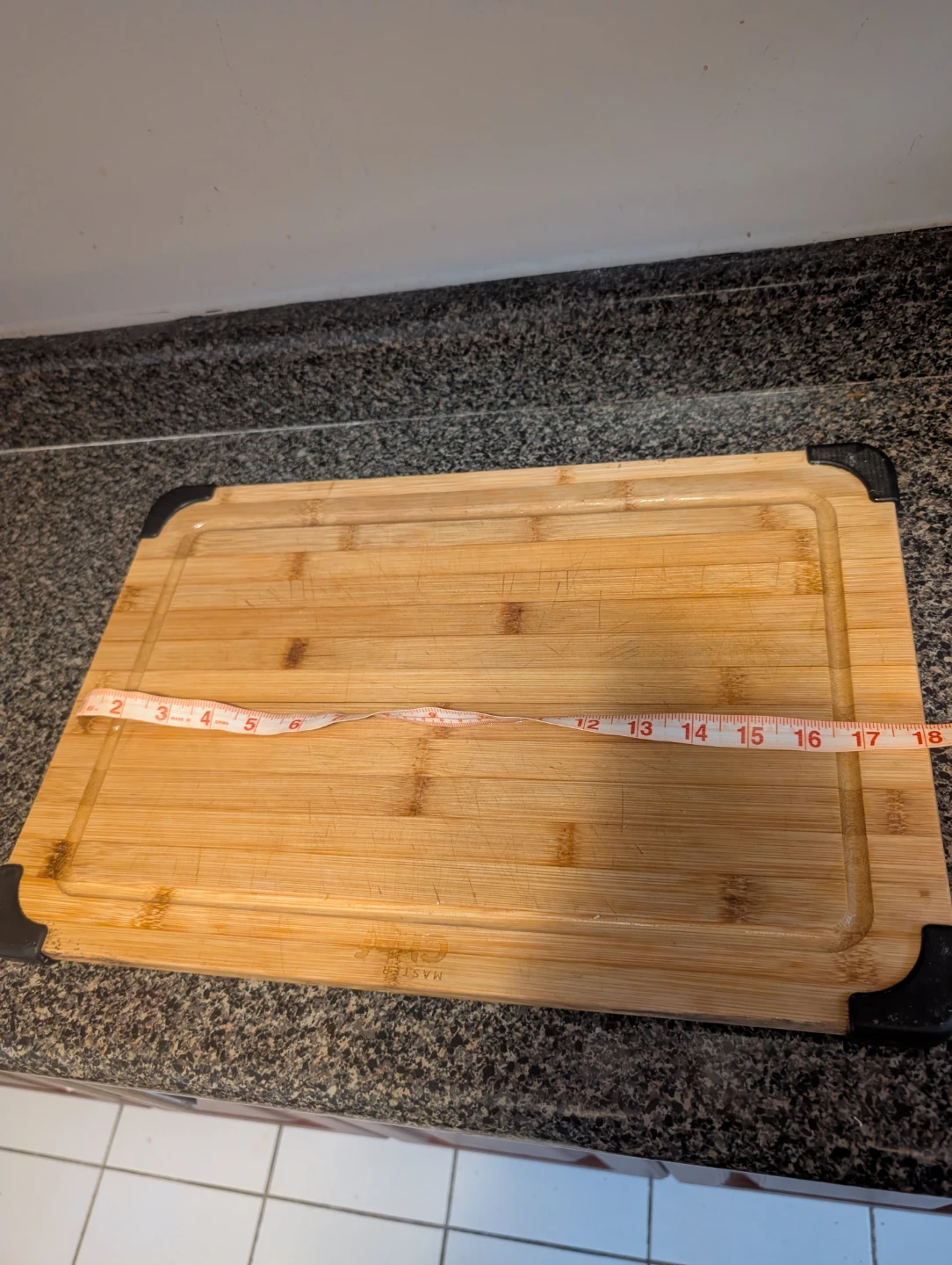 Large Bamboo Cutting Board with Juice Groove - photo 4