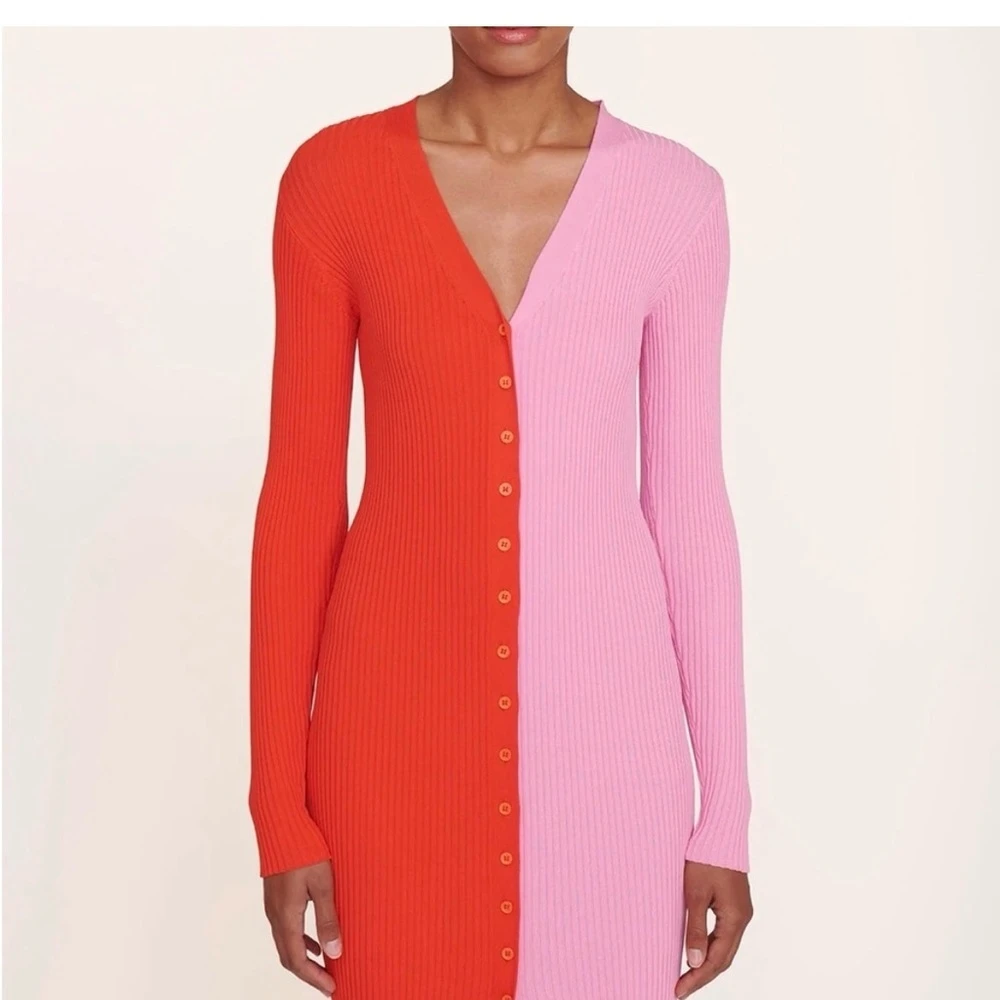 Staud Shoko Colorblock Sweater Dress - photo 5