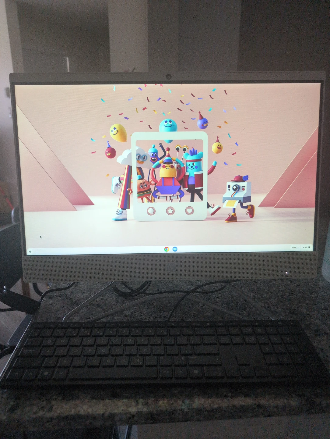 HP 22 All-in-One Desktop with Chrome OS
