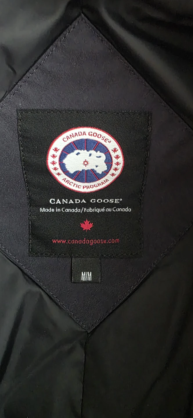 Canada Goose Down Winter Jacket - Navy - photo 3