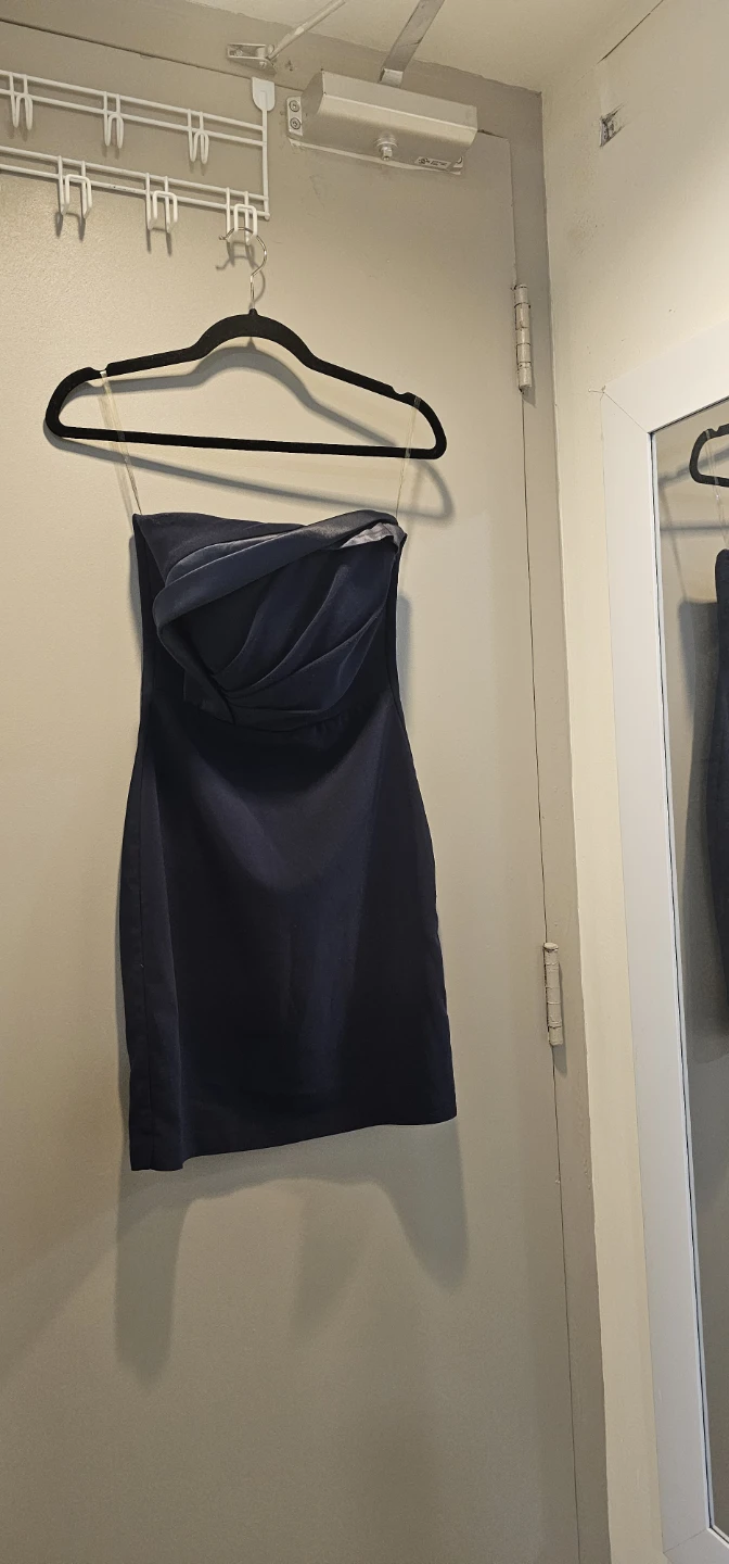 Evonnia by egeline Navy Strapless Dress Size 38