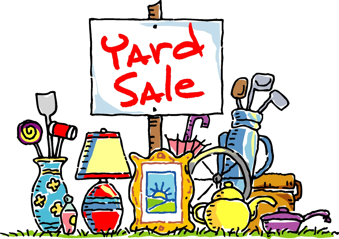 Assorted Yard Sale Items