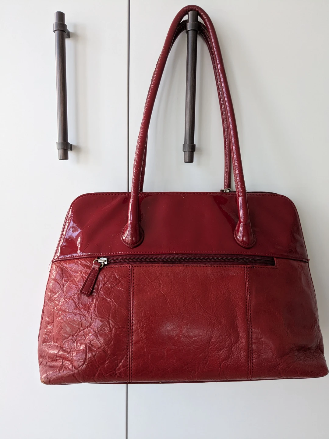 Red Tote Handbag