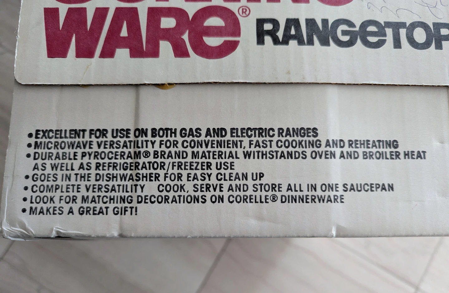 New CorningWare 6-Piece Shadow Iris Saucepan Set - photo 2