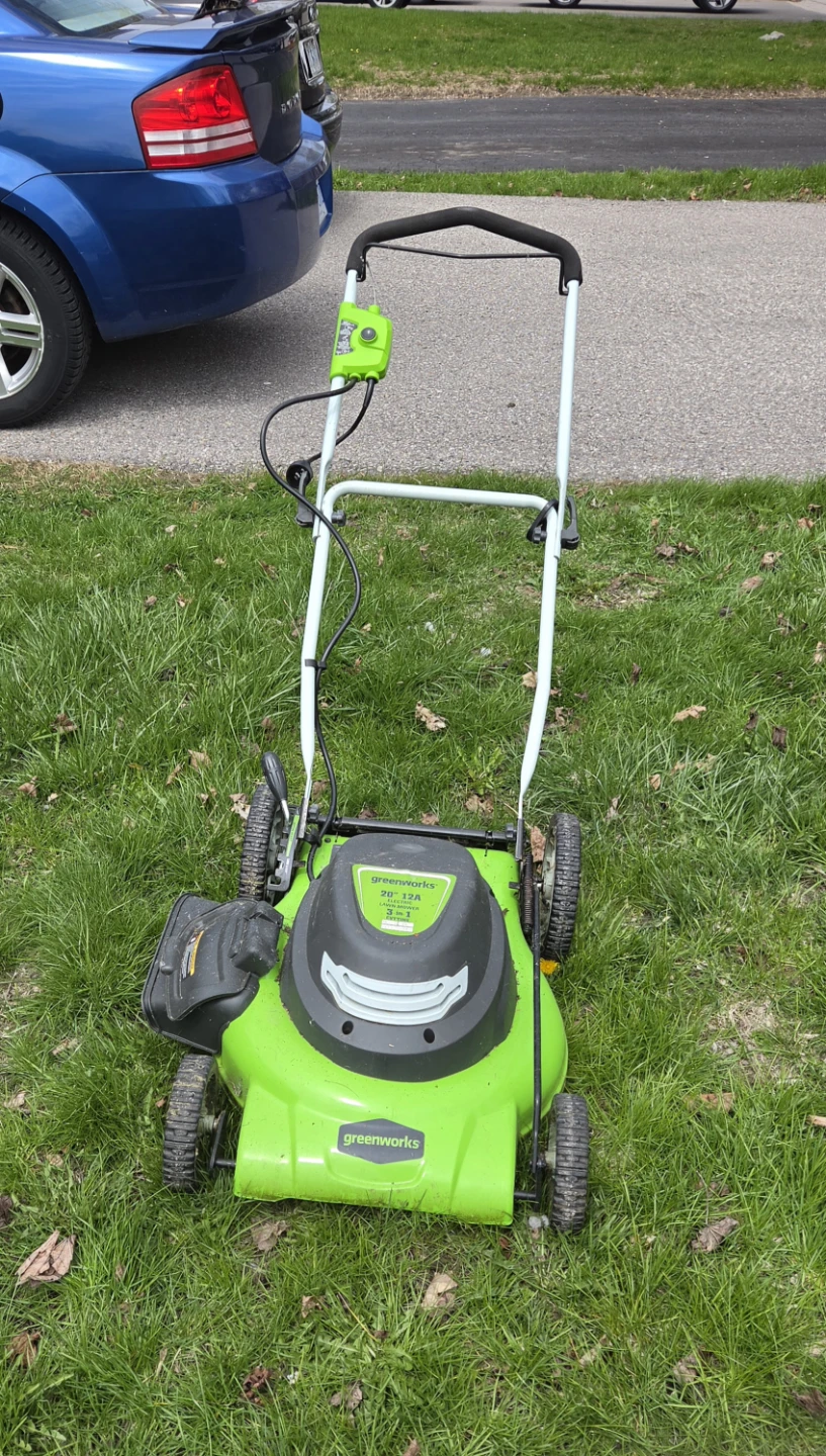 Greenworks Corded Electric Mower - photo 2