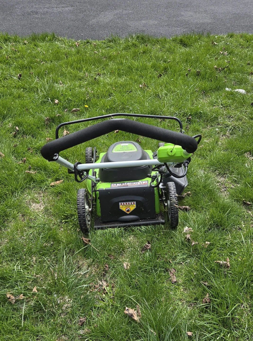 Greenworks Corded Electric Mower - photo 3