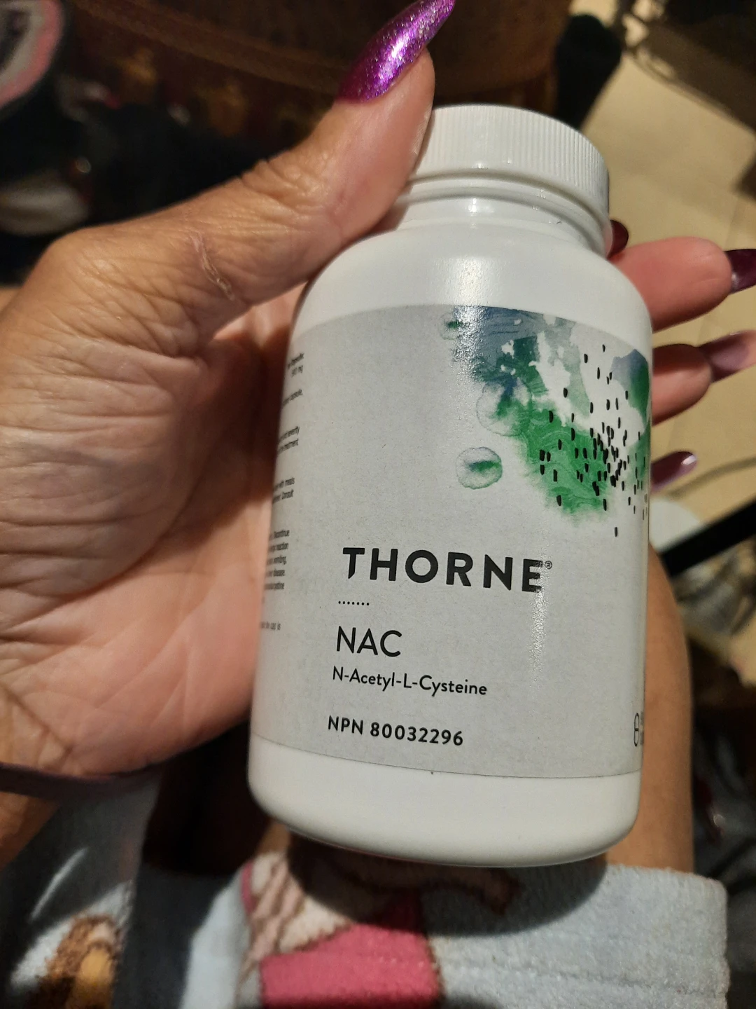 Thorne NAC N-Acetyl-L-Cysteine 500 mg 90 Capsules