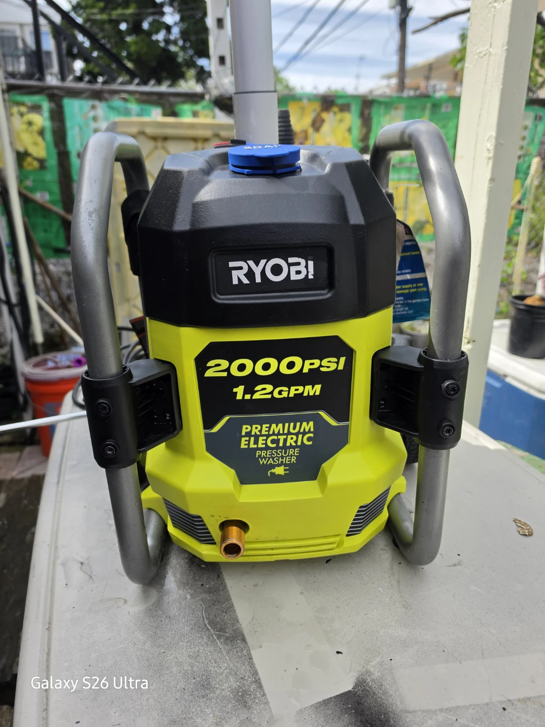 Ryobi 2000 psi Pressure Washer - photo 2