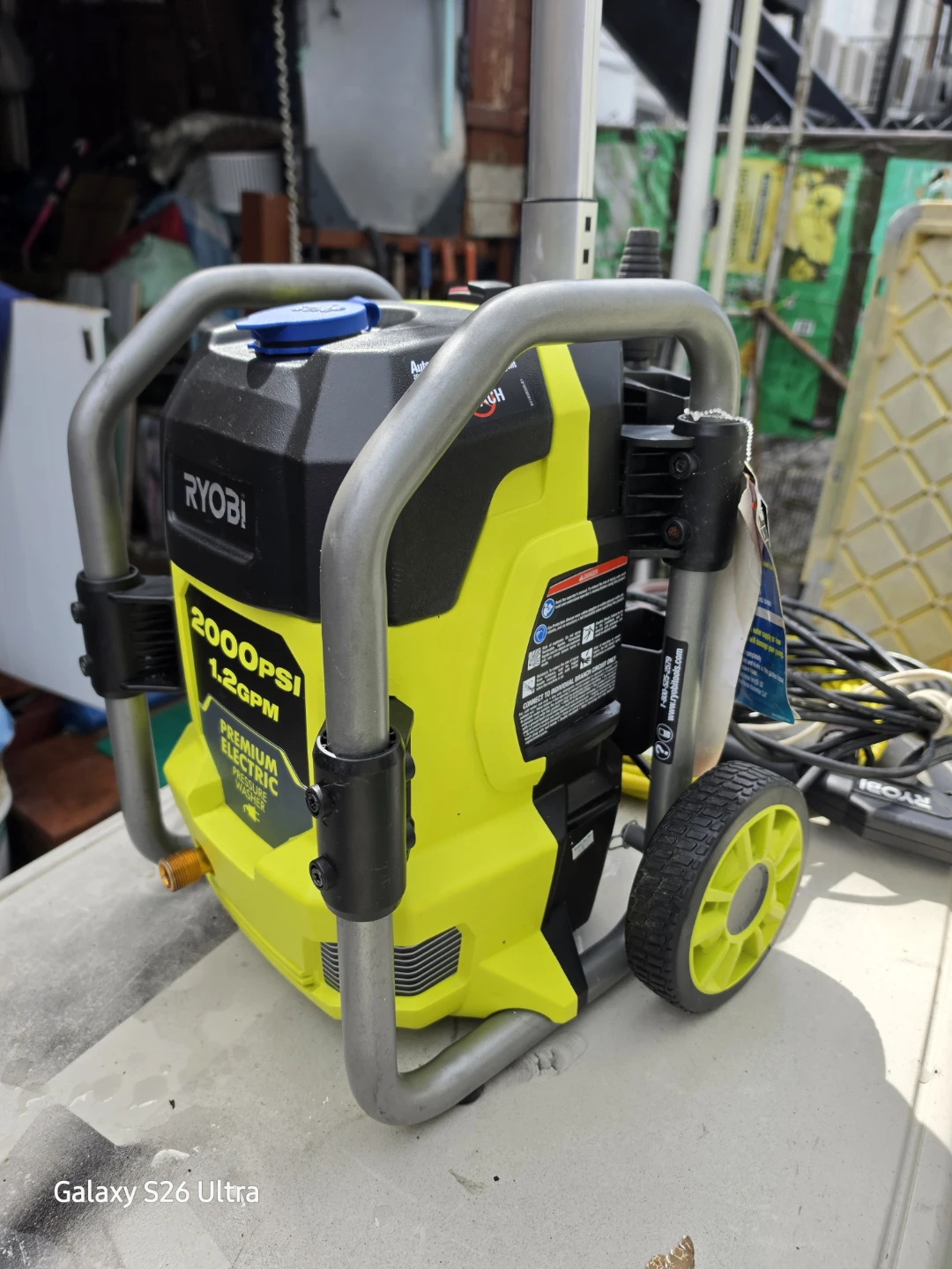 Ryobi 2000 psi Pressure Washer - photo 3