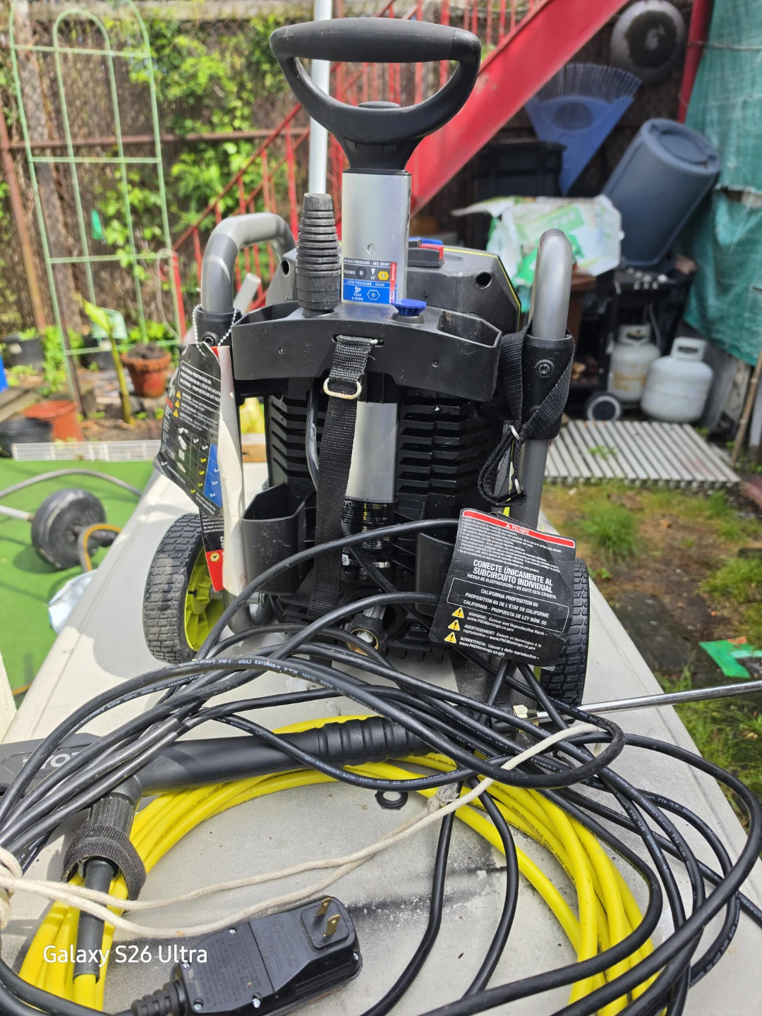 Ryobi 2000 psi Pressure Washer - photo 4