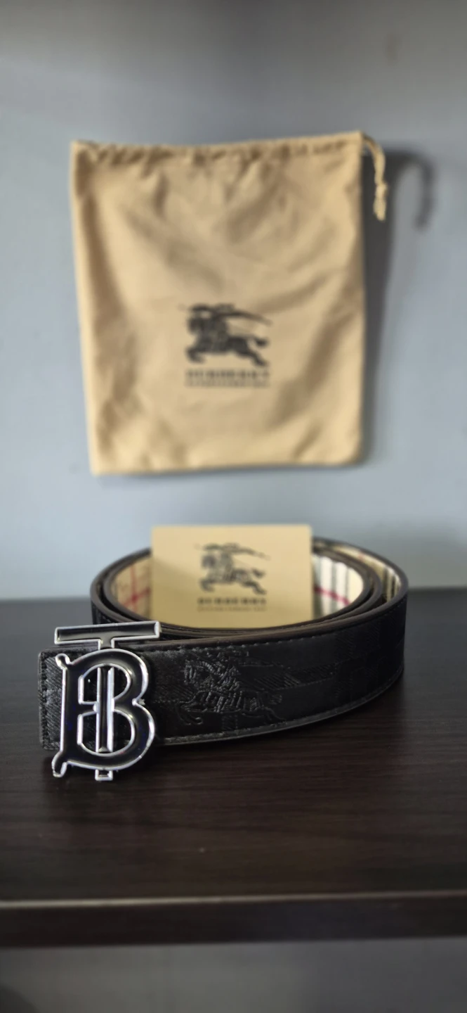 Burberry Belt with TB Monogram Buckle - photo 3