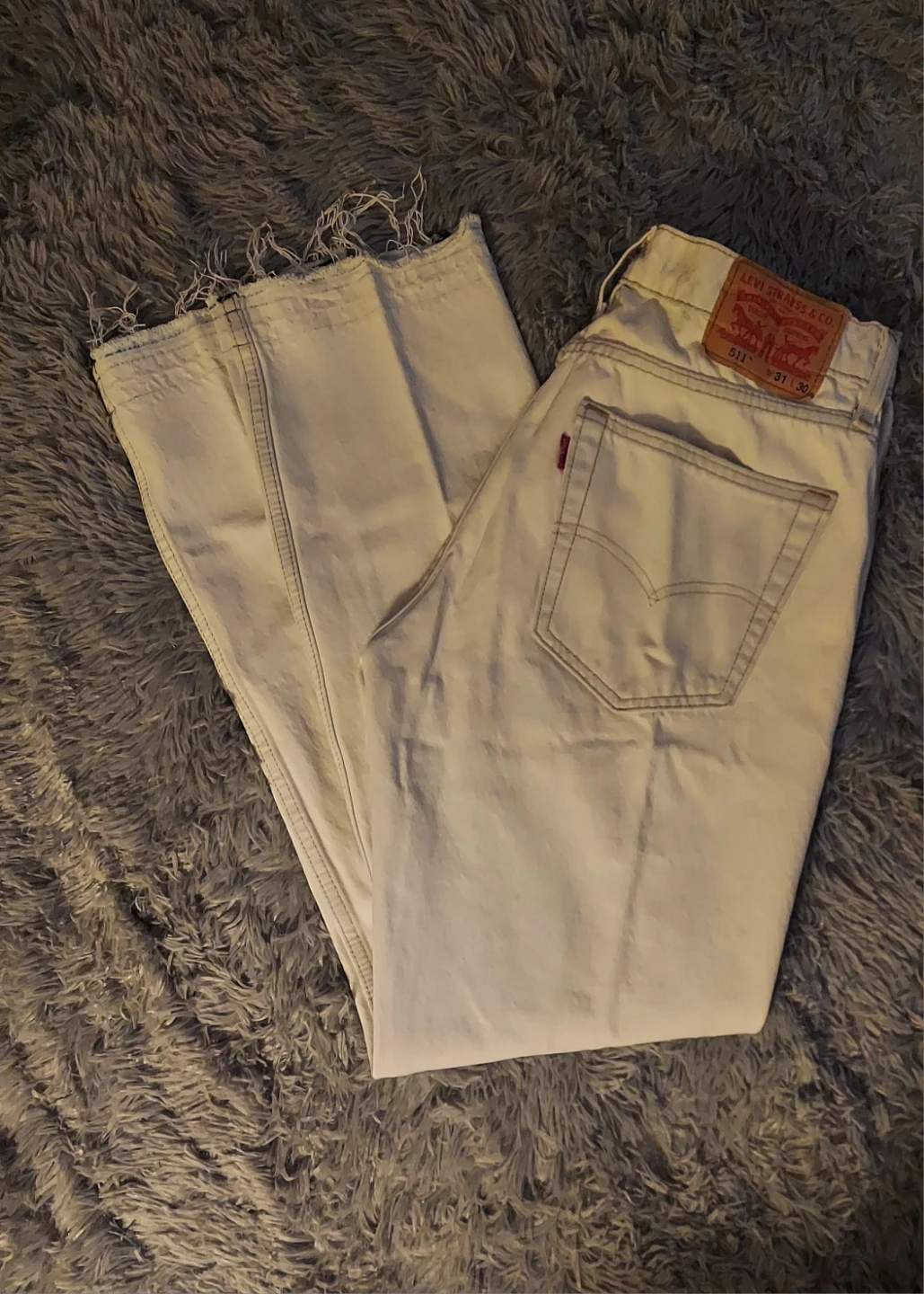Levi's 511 Slim Fit Jeans - White - W31 L30 - photo 4