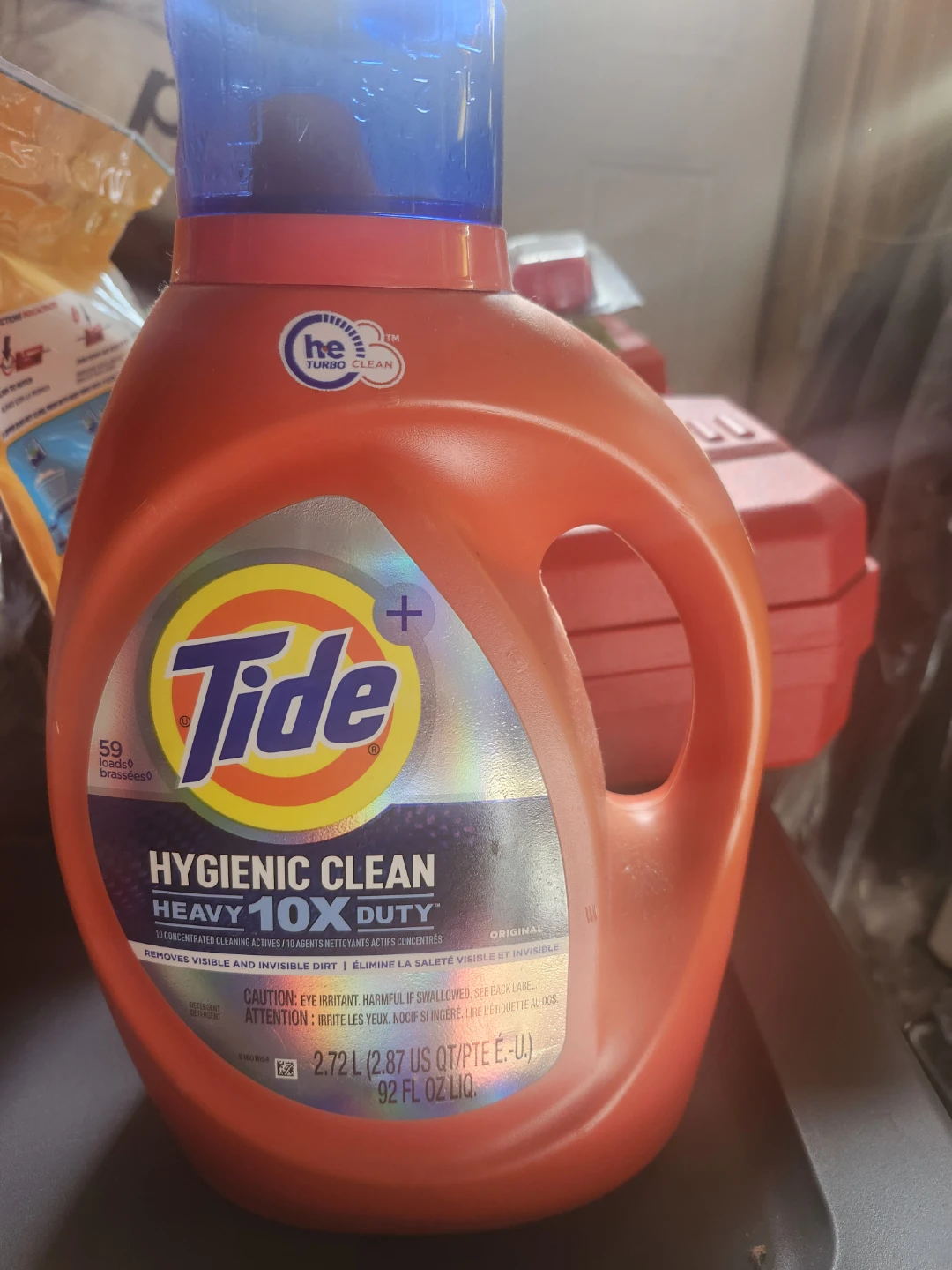 Tide Hygienic Clean Heavy 10X Duty Laundry Detergent, 92 fl oz