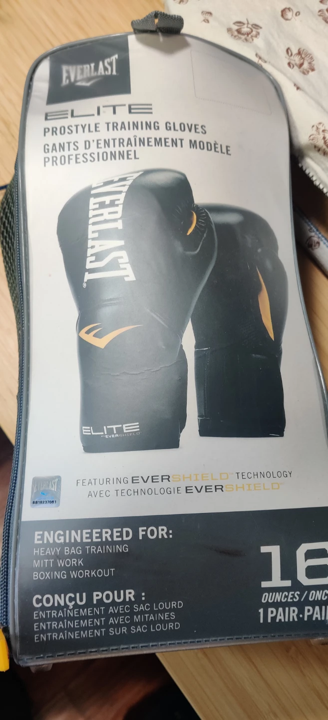 Everlast Elite Prostyle Training Gloves 16oz
