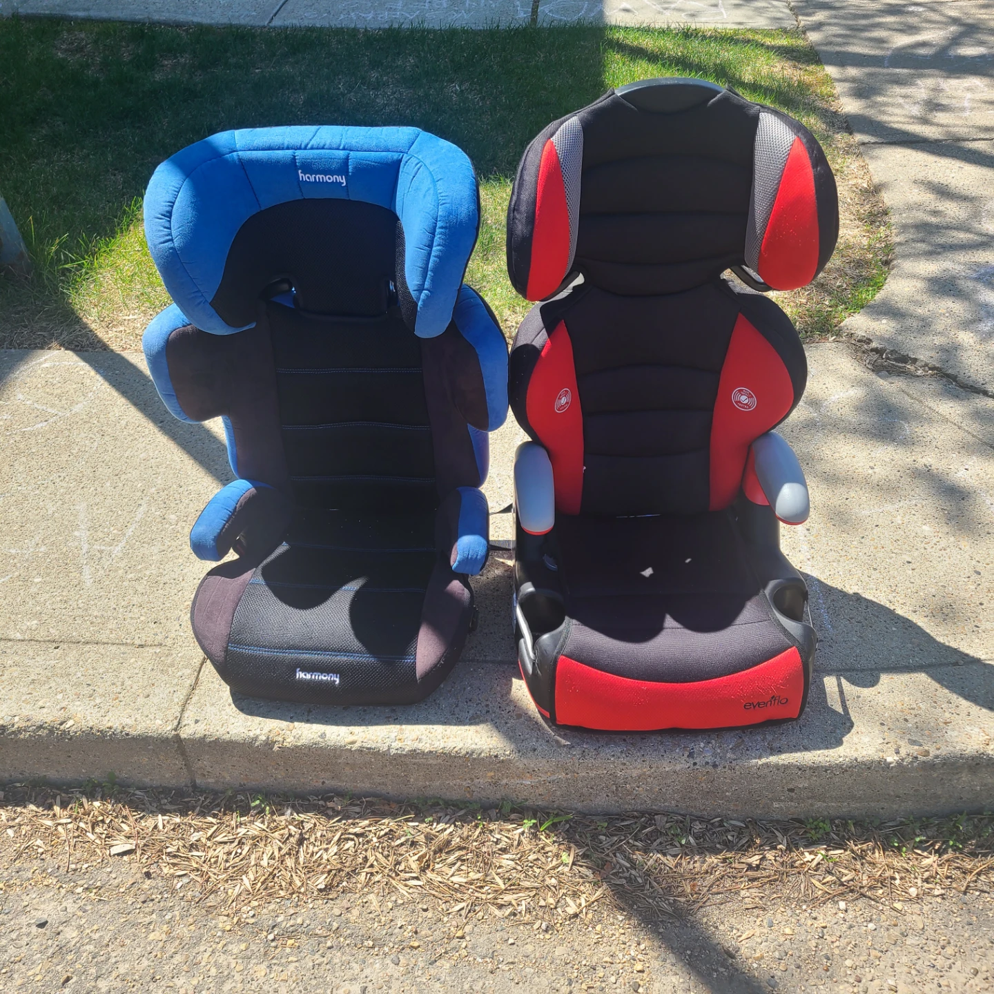 Harmony and Evenflo Booster Car Seats - photo 2