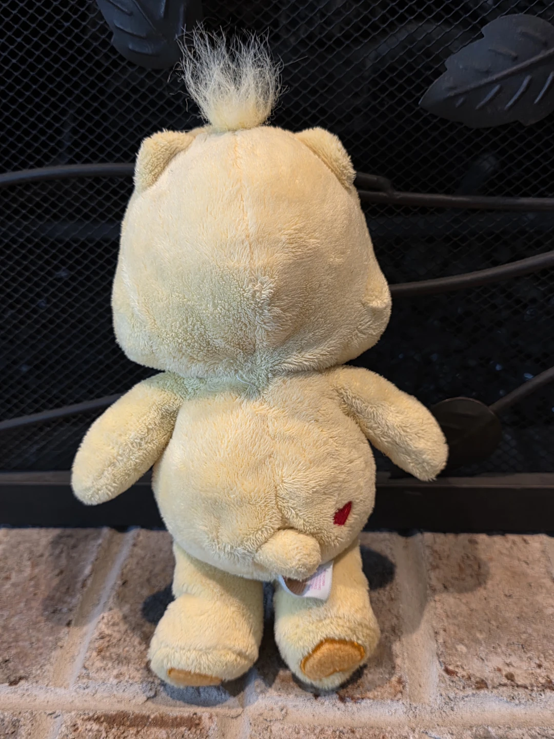Vintage 2002 Care Bear Funshine Bear Sunshine 9” Toy Rattle! - photo 2