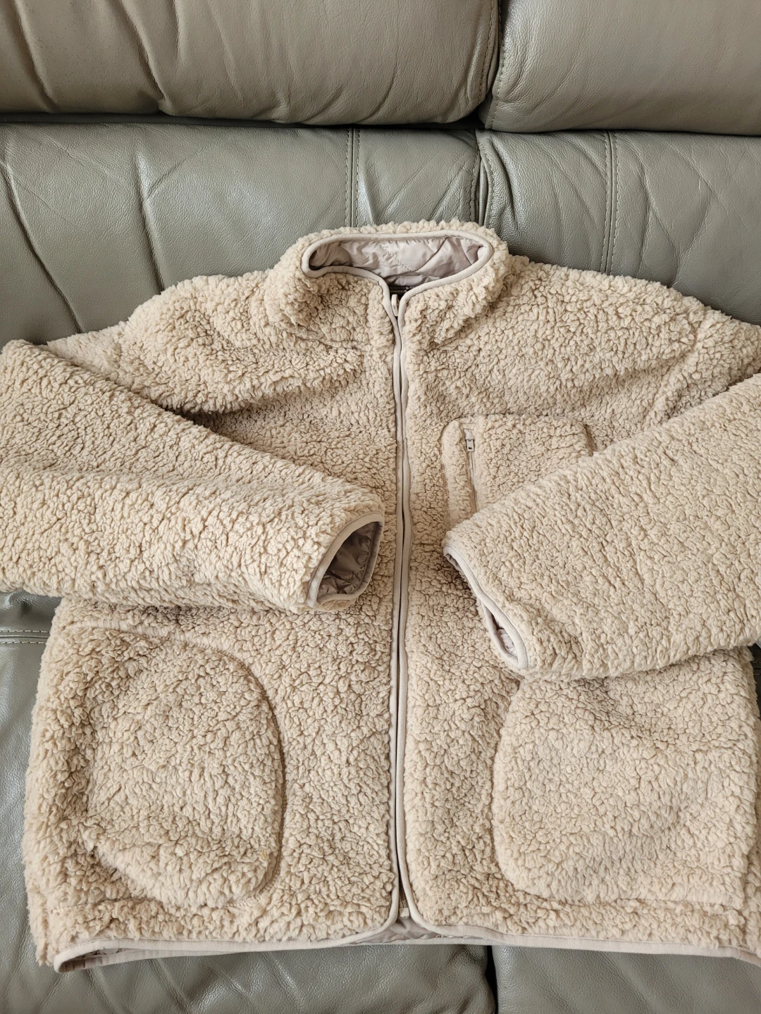 GapFit Reversible Sherpa Jacket  - Large Tall