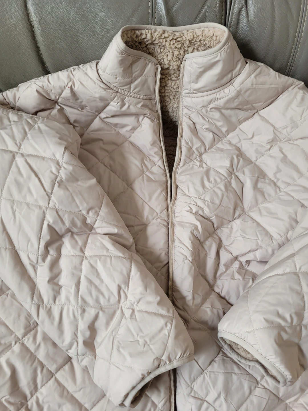 GapFit Reversible Sherpa Jacket  - Large Tall - photo 3