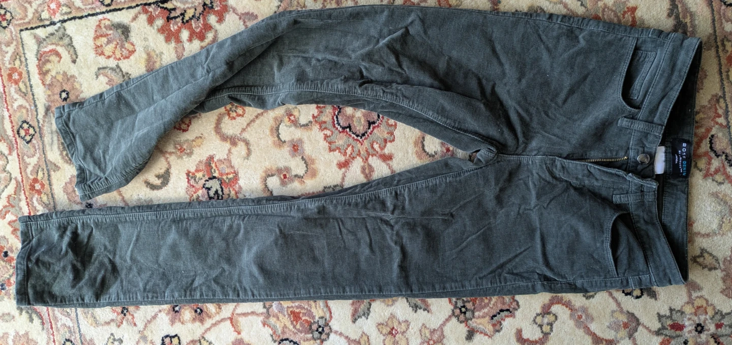 2016 Denim Corduroy Pants