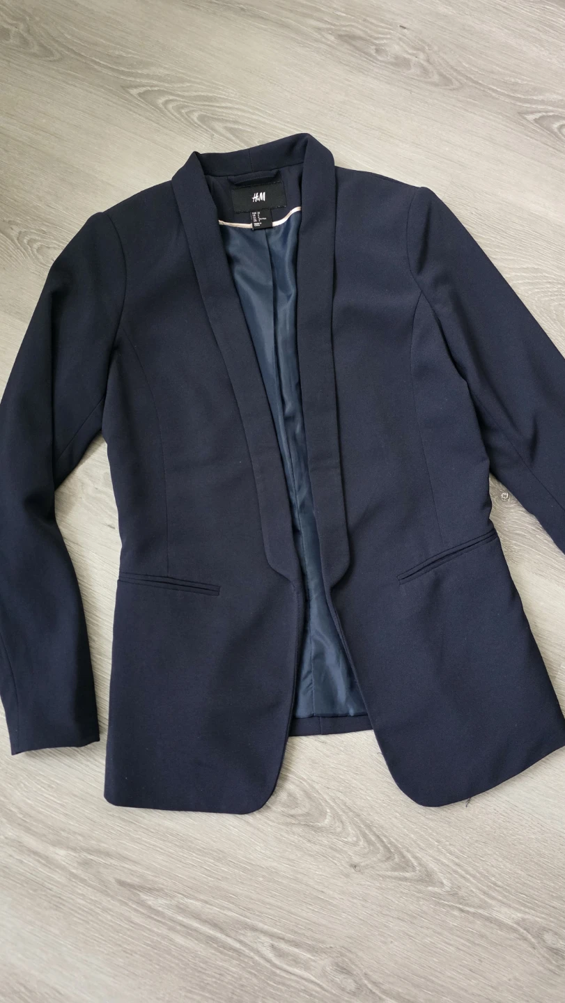 H&M Navy Blue Blazer